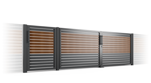 Brama uchylna PP 002 (P82) NOCE II