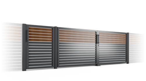 Brama uchylna PP 002 (P82) NOCE I