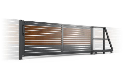 Brama przesuwna PP 002 (P82) NOCE II