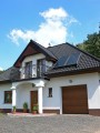 Brama segmentowa Design - Złoty dąb